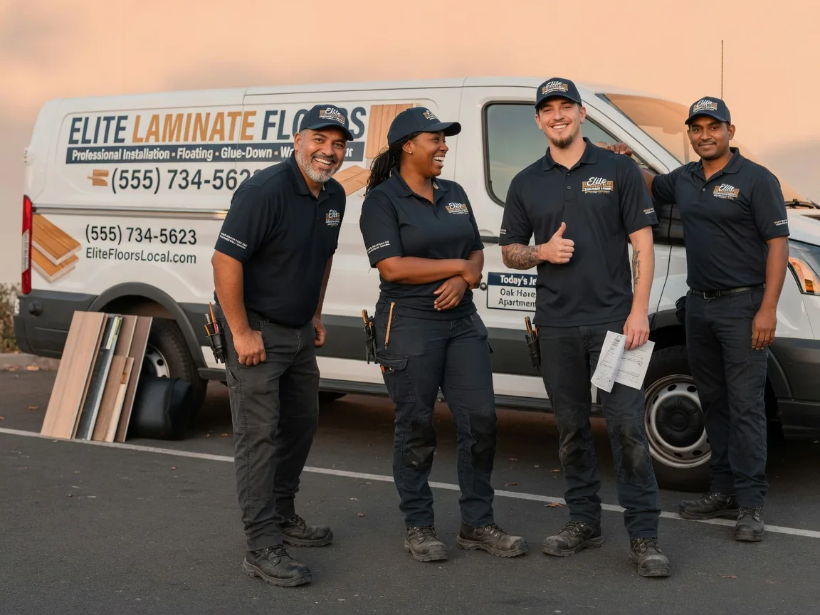 Laminate flooring installation company in Pomona, MO